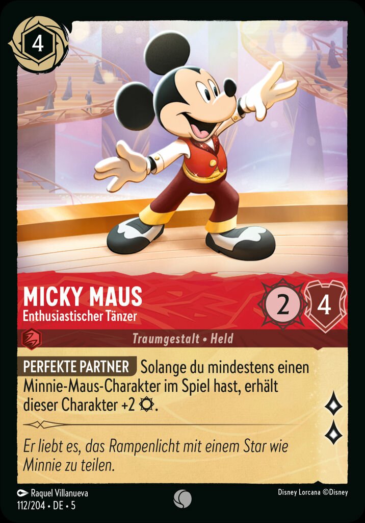 Disney Lorcana Himmelsleuchten Micky Maus