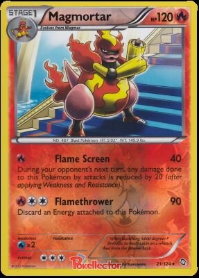 Pokémon Dragons Exalted Magmortar (zensiert)