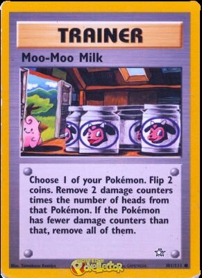 Pokémon Neo Genesis Moo-Moo Milk