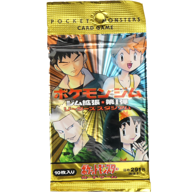 Pokemon Gym Leaders (Heroes) Booster (Japanisch)