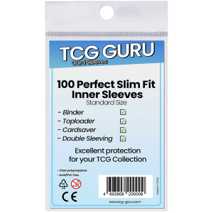 TCG Guru Sleeves Perfect Size 100 Stück Neue Version