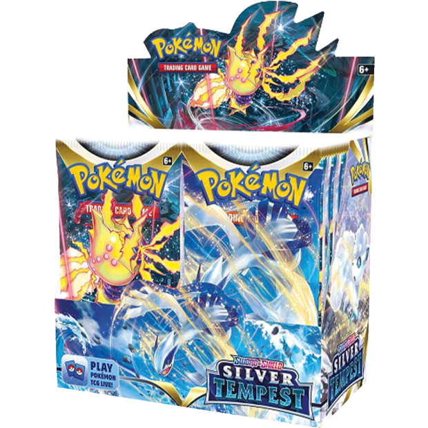 Pokemon Silver Tempest Display - 36 Boostern