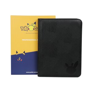 Poke-Corner Professional Binder Sammelordner Schwarz 9er