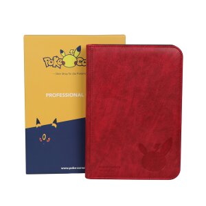 Poke-Corner Professional Binder Sammelordner Rot 4er...