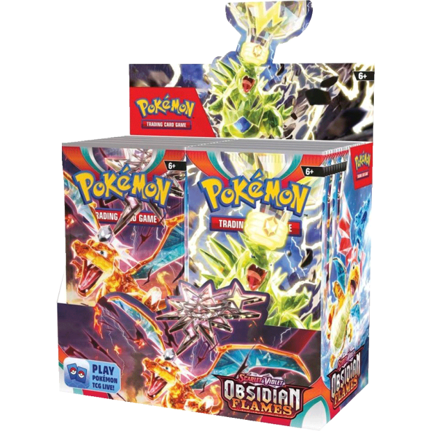 Pokemon Obsidian Flames Display - 36 Booster