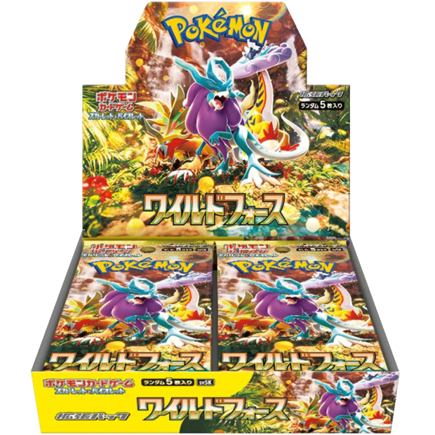 Pokemon Wild Force Display (sv5K)