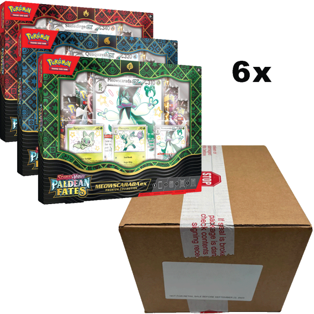 Pokemon Paldean Fates - Premium Collection Box Case