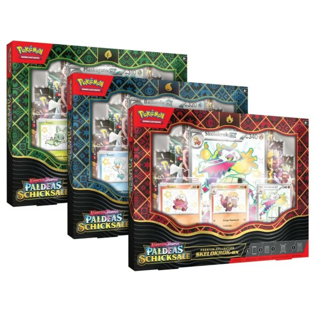 Pokemon Paldeas Schicksale - Premium Kollektion Box (Deutsch)