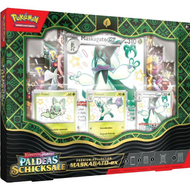 Pokemon Paldeas Schicksale - Premium Kollektion Box  Zufällige Collection