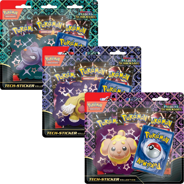 Pokemon Paldeas Schicksale - Tech Sticker Kollektion