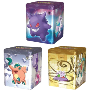 Pokemon Stapelbare Tin Box 3er Set Frühjahr 2024