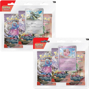 Pokemon Gewalten der Zeit - 3 Pack Blister