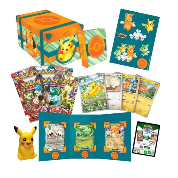 Pokemon Paldea Adventure Chest Einzeln (Englisch)