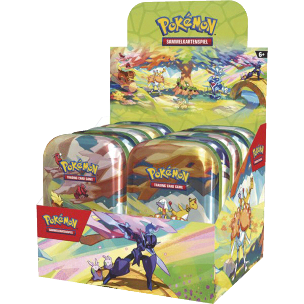 Pokemon Farbenfrohes Paldea - Mini Tin Display (Deutsch)