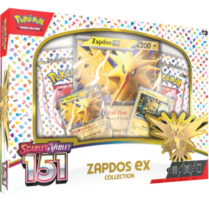 Pokemon 151 - Zapdos EX Collection Box (Englisch)