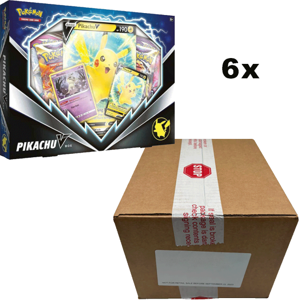 Pokemon Pikachu V Box 2022 (Englisch) - Case