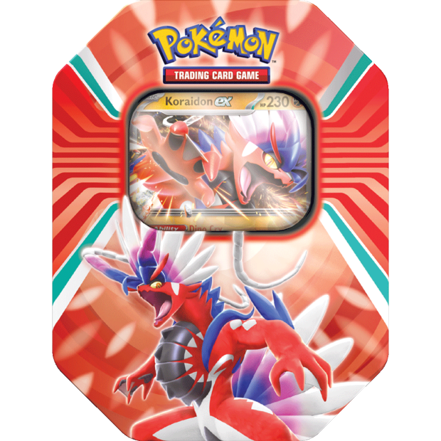 Pokemon Paldea Legenden Tin Box (Deutsch) Zufällige Tin