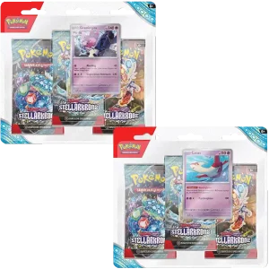 Pokemon Stellarkrone - 3-Pack Blister