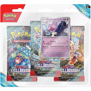 Pokemon Stellarkrone - 3-Pack Blister Zufällige Auswahl