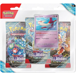 Pokemon Stellarkrone - 3-Pack Blister Zufällige Auswahl