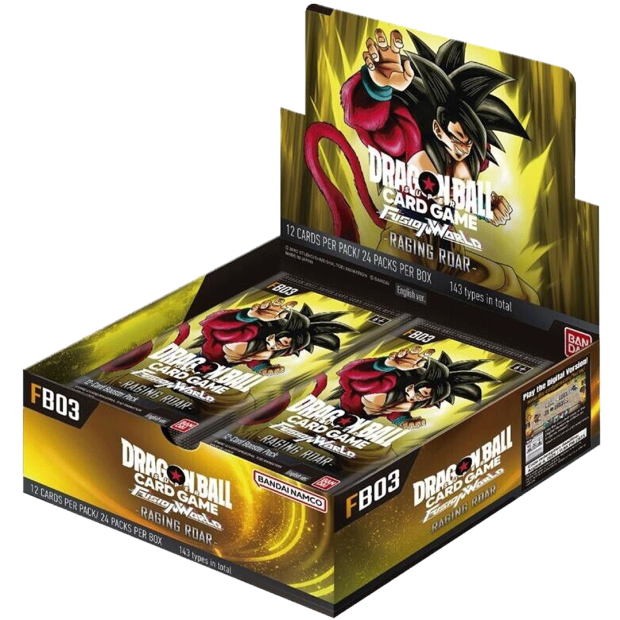 Dragon Ball Super Fusion World FB03 - Raging Roar Display (Englisch) Einzeln