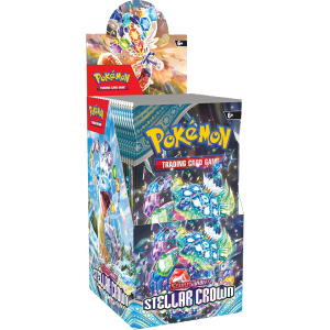 Pokemon Stellar Crown Display  - 18 Booster