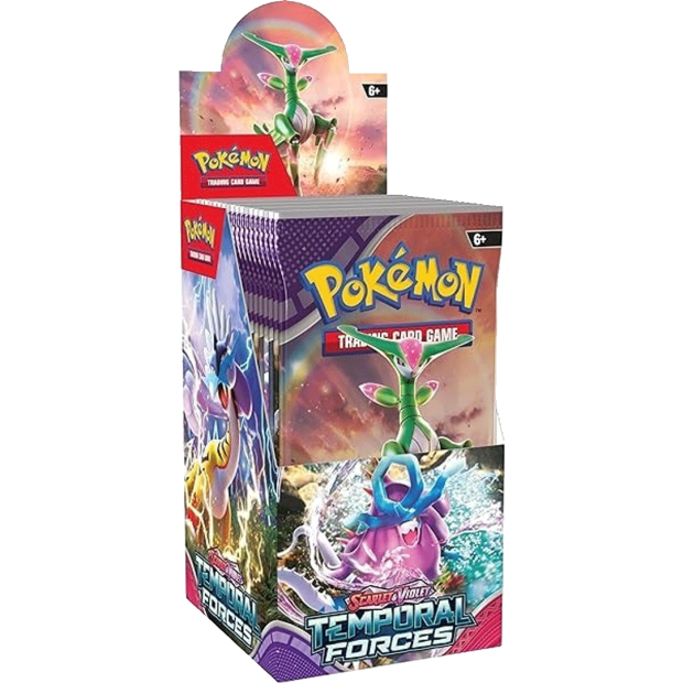 Pokemon Temporal Forces Display - 18 Booster