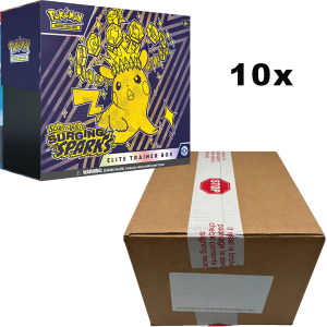 Pokemon Surging Sparks - Elite Trainer Box Case (10...