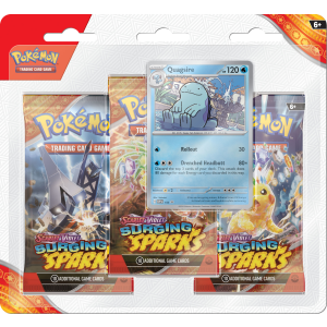 Pokemon Surging Sparks - 3-Pack Blister Zufällige Auswahl