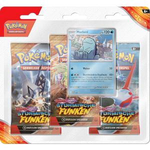 Pokemon Stürmische Funken - 3-Pack Blister Zufällige Auswahl