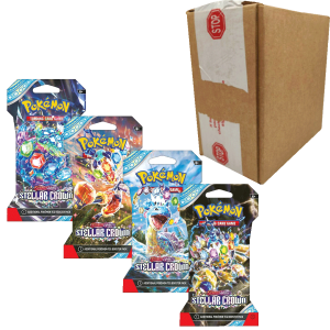 Pokemon Stellar Crown Sleeved Booster Display - 24 Booster