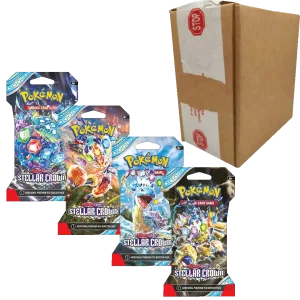 Pokemon Stellar Crown Sleeved Booster Display - 24 Booster