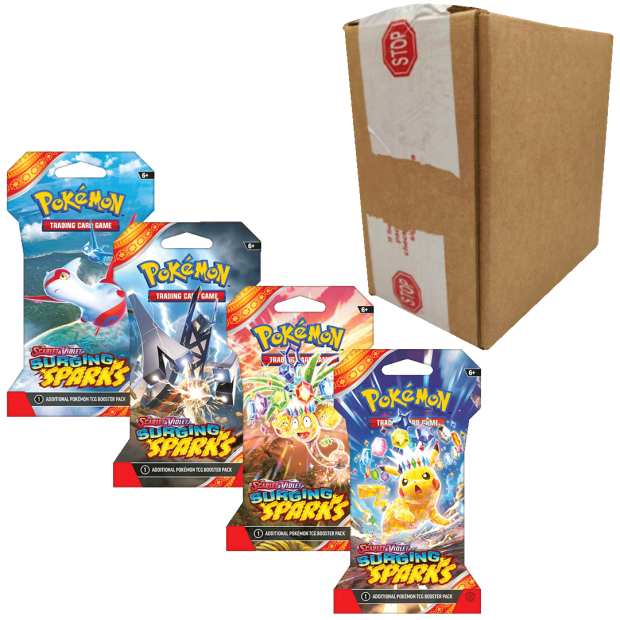 Pokemon Surging Sparks Sleeved Booster Display - 24 Booster