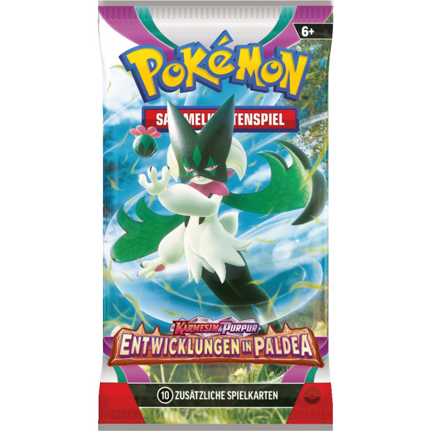 Pokemon Entwicklungen in Paldea - Booster