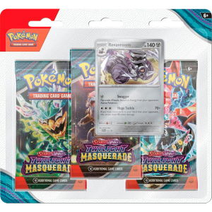 Pokemon Twilight Masquerade - 3-Pack Blister Zufällige Auswahl