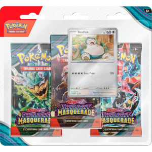 Pokemon Twilight Masquerade - 3-Pack Blister Zufällige Auswahl