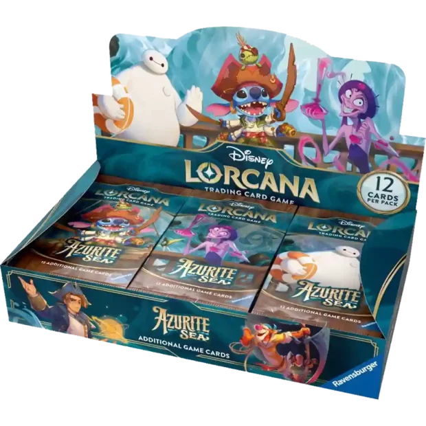 Disney Lorcana Azurite Sea Display - 24 Booster