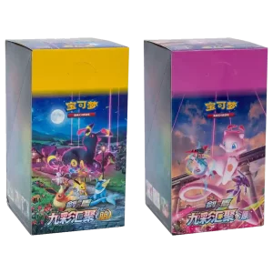 Pokemon Nine Colors Gathering Display (Chinesisch) 2er Set