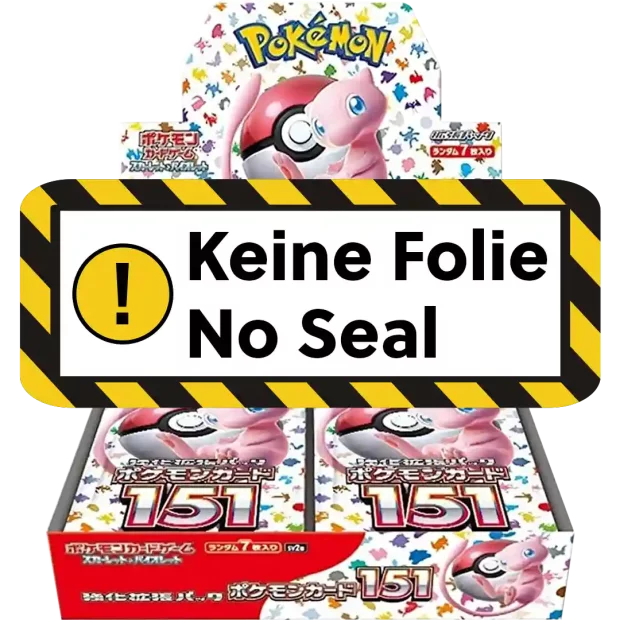 Pokemon 151 Display (sv2A) OHNE FOLIE