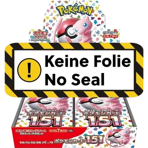 Pokemon 151 Display (sv2A) OHNE FOLIE