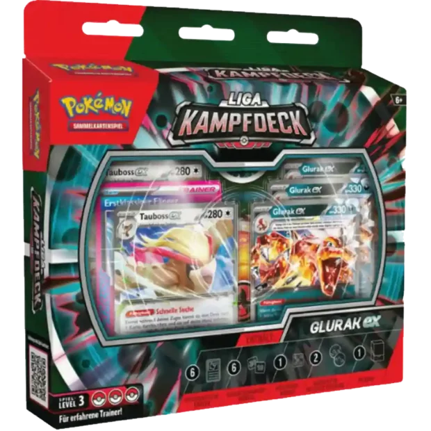 Pokemon Liga Kampfdeck Glurak EX (Deutsch)