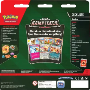 Pokemon Liga Kampfdeck Glurak EX (Deutsch)