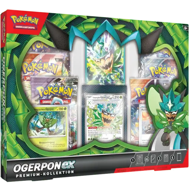 Pokemon Ogerpon EX Premium Kollektion (Deutsch)