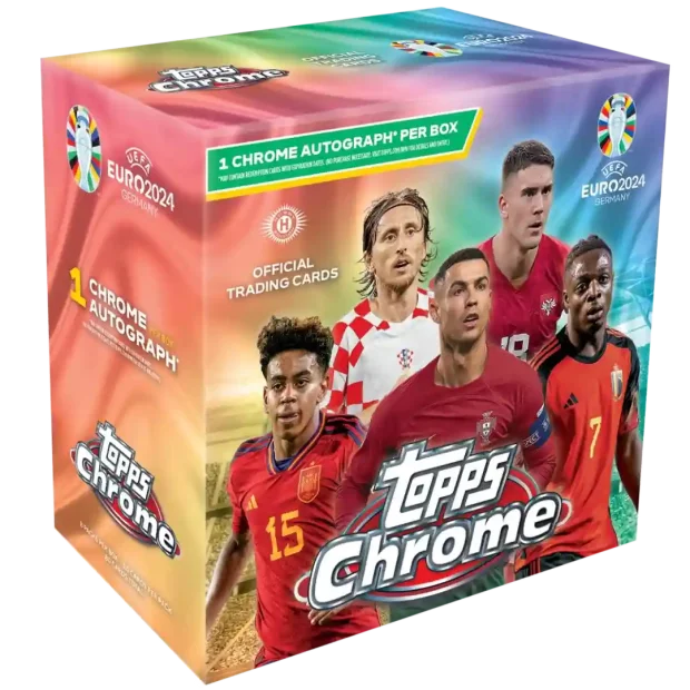 Topps Chrome UEFA EURO 2024 Hobby Box