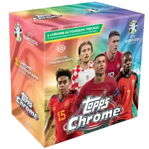 Topps Chrome UEFA EURO 2024 Hobby Box