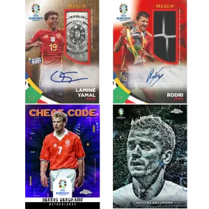 Topps Chrome UEFA EURO 2024 Hobby Box