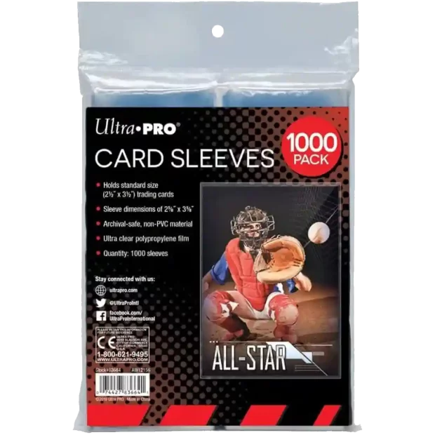 Ultra Pro Sleeves Kartenhüllen für Trading Cards - 1000 Stück