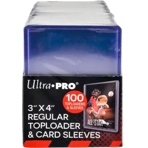 Ultra Pro Toploader & Sleeves - 100 Stück