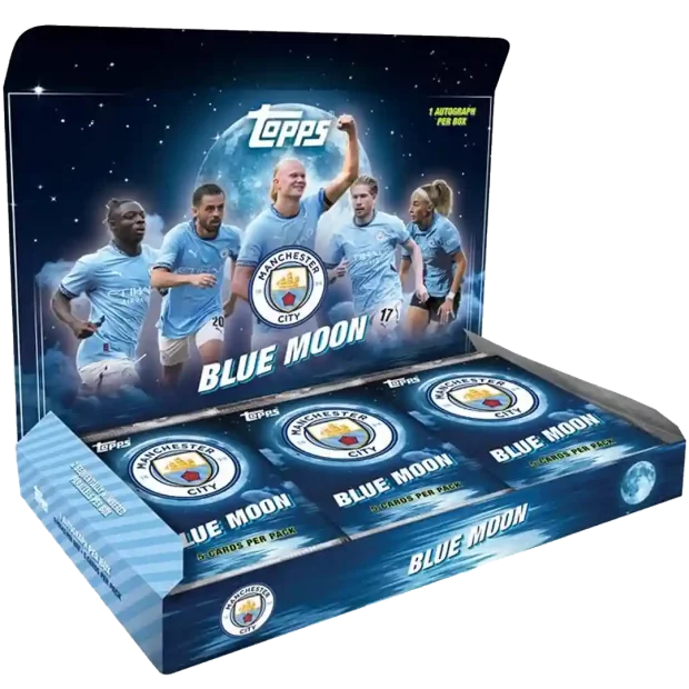 Topps Blue Moon Manchester City 2024-25 - Hobby Box