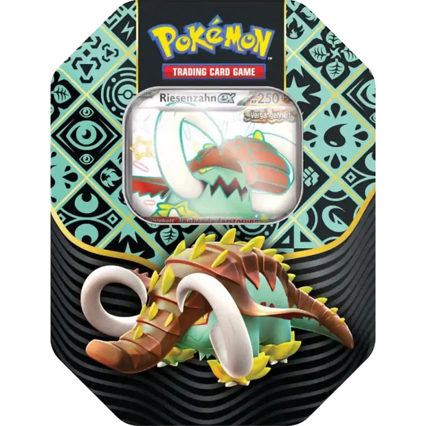 Pokemon Paldeas Schicksale - Tin Box Riesenzahn EX